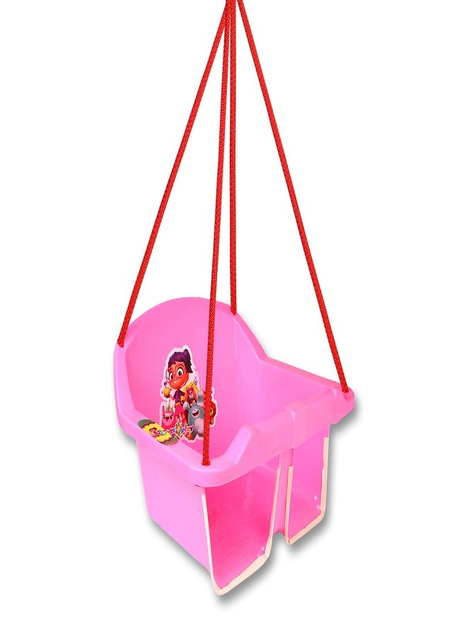 Maanit Swing for Kids - 3-in-1 Wave Adjustable Baby Swing Toy for Indoor and Outdoor - for Boys and Girls of Age (6 Months +) (Pink) - Image 2